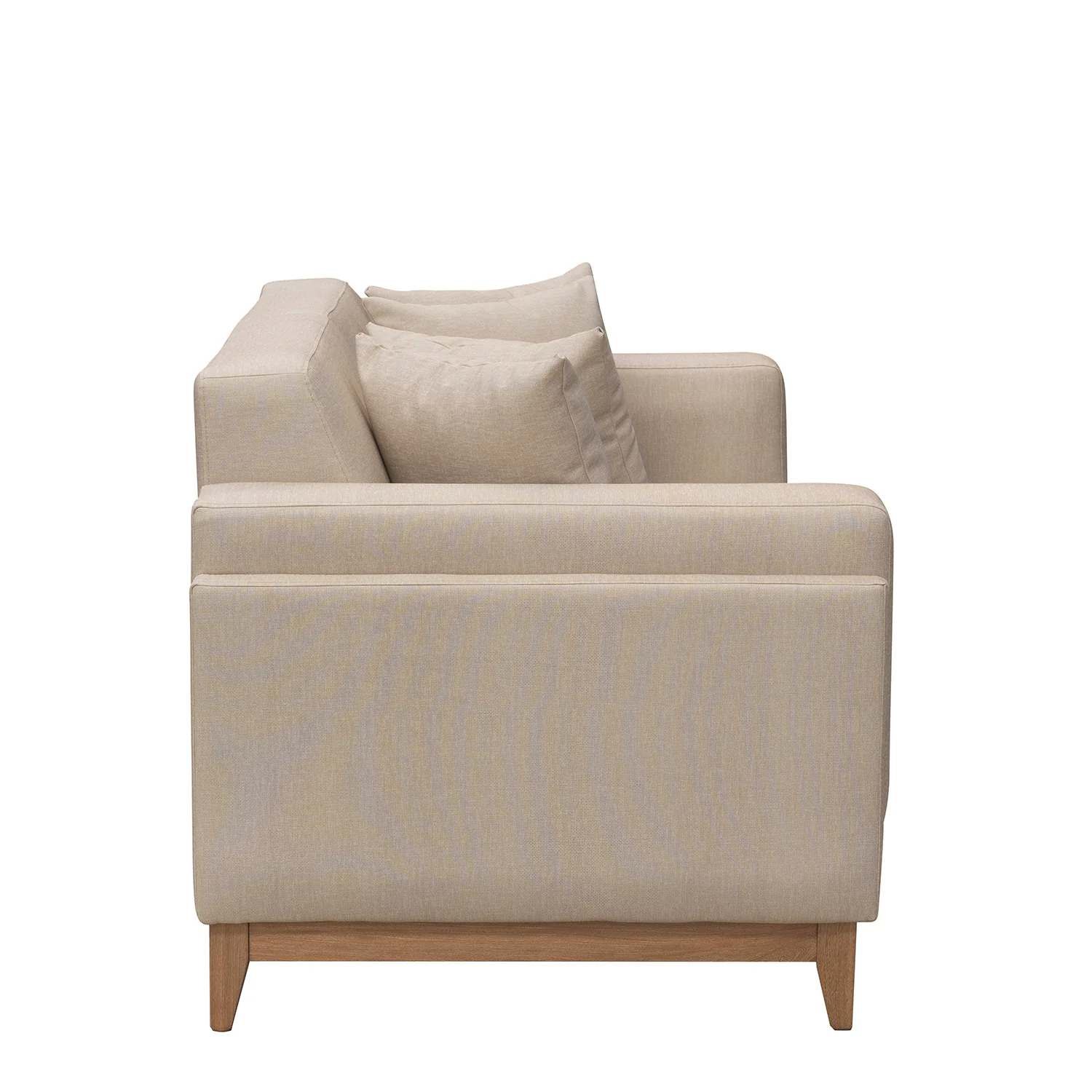 Sofá 2 Puestos Denise Eurolino Marbella Beige, Natural - Image 4