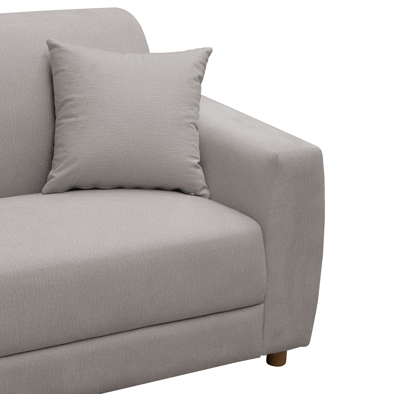 Sofá 2 Puestos Malibu Velvet Chalet Taupe, Natural - Image 5