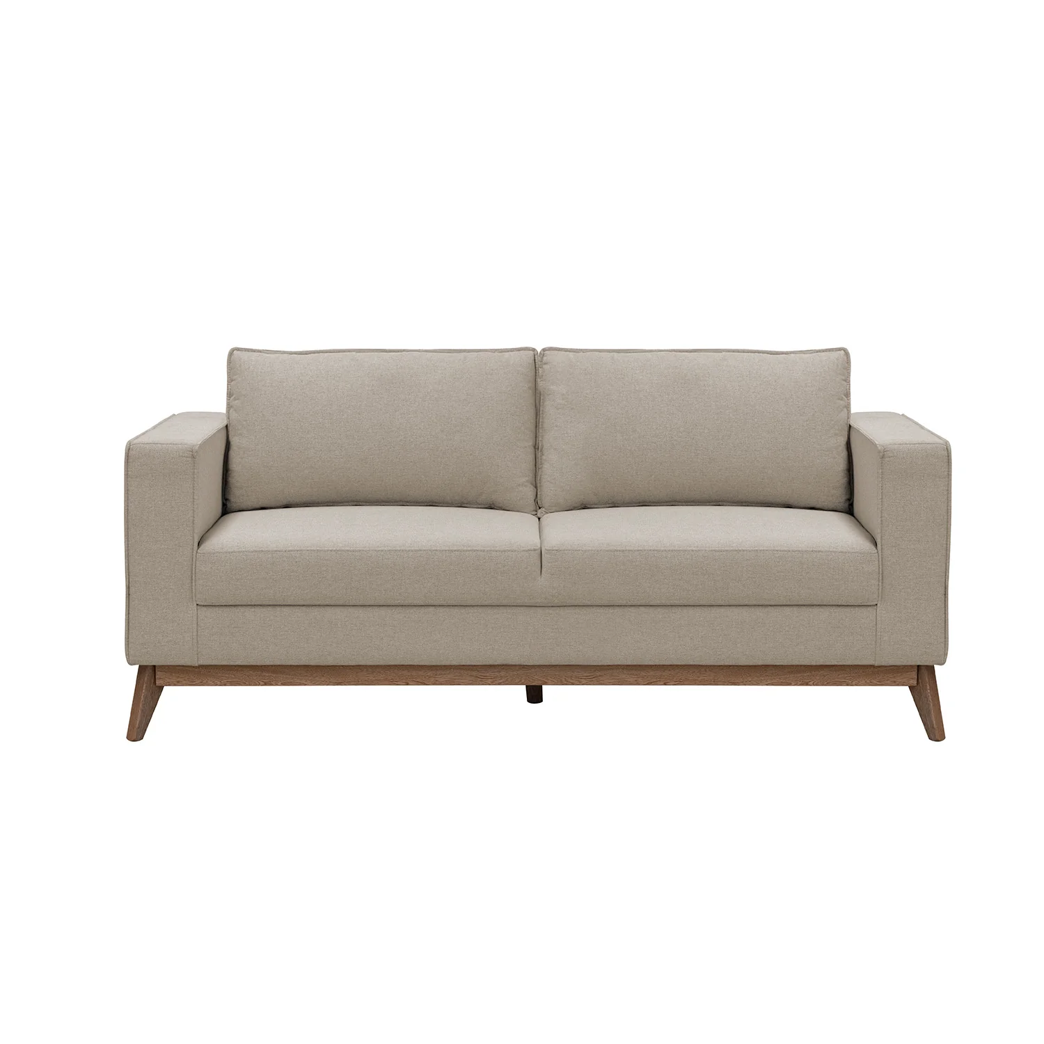 Sofa 3 Puestos Burgos Lino Verona Beige, Natural - Image 3