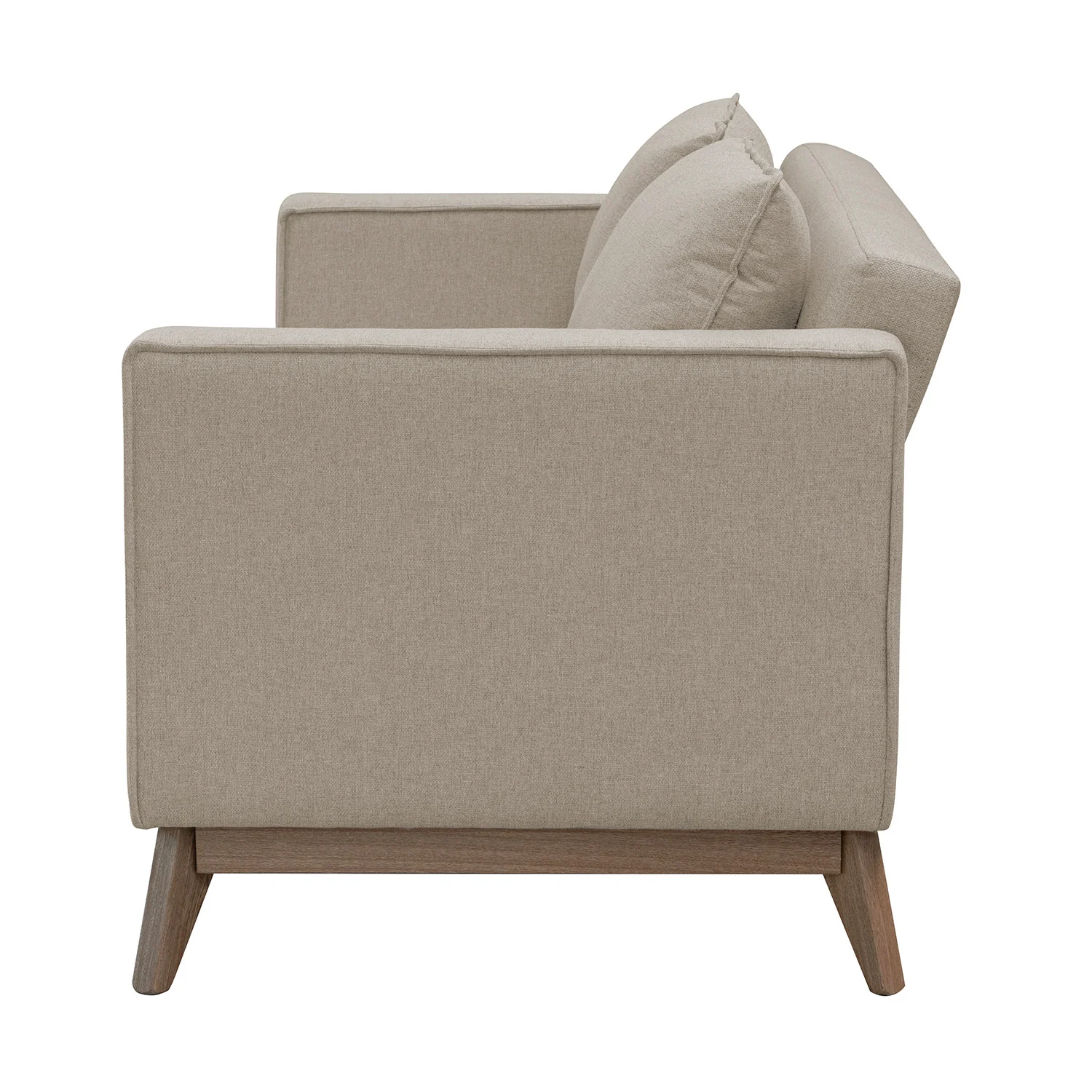 Sofa 3 Puestos Burgos Lino Verona Beige, Natural - Image 4