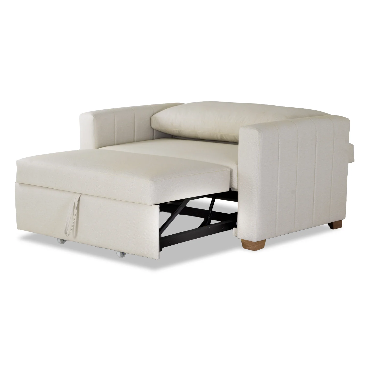 Sofá Cama Amatista Eurolino Marbella Marfil 150 - Image 6