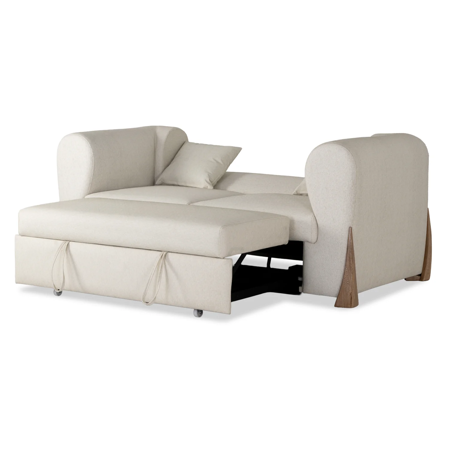 Sofá Cama Bell Eurolino Vitore Blanco, Natural - Image 6