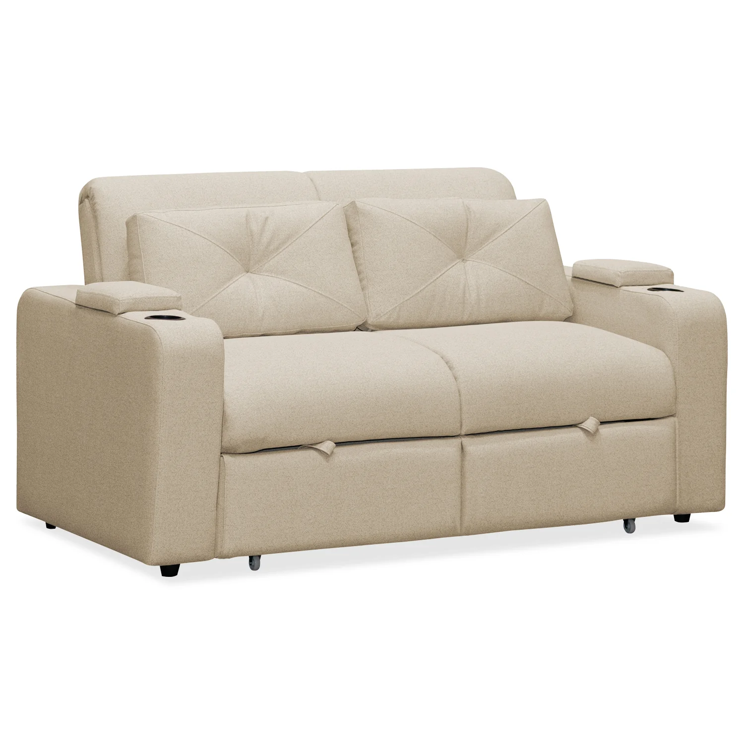 Sofá Cama Boston Eurolino Bali Beige - Image 2