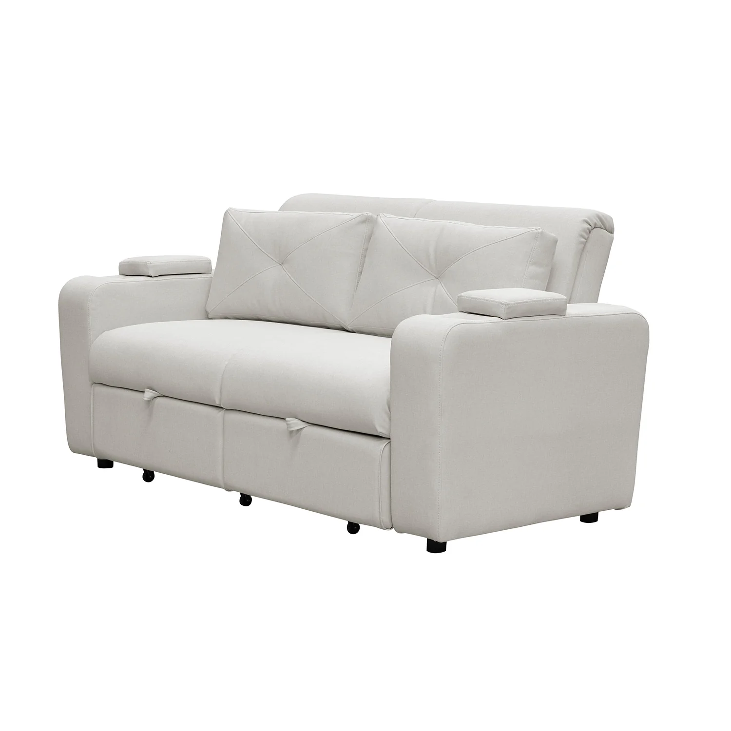 Sofá Cama Boston Eurolino Blanco Puro