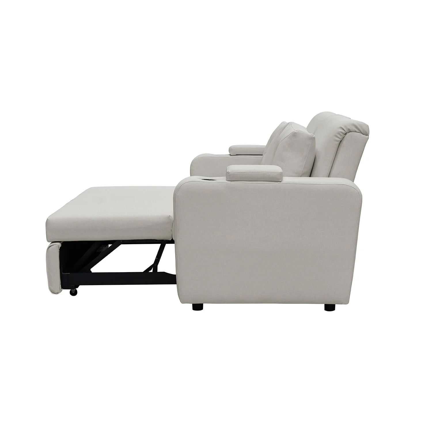 Sofá Cama Boston Eurolino Blanco Puro - Image 11