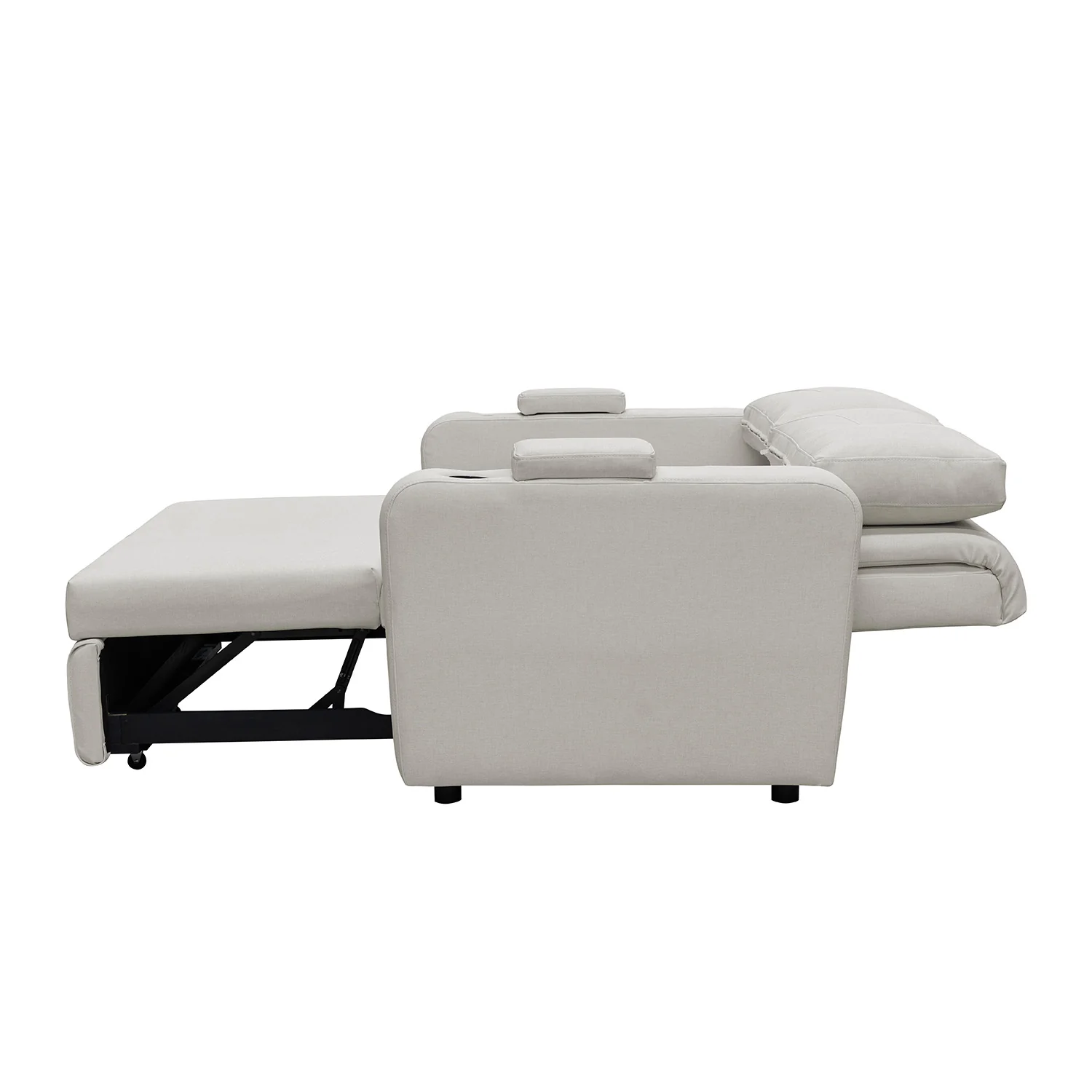 Sofá Cama Boston Eurolino Blanco Puro - Image 13