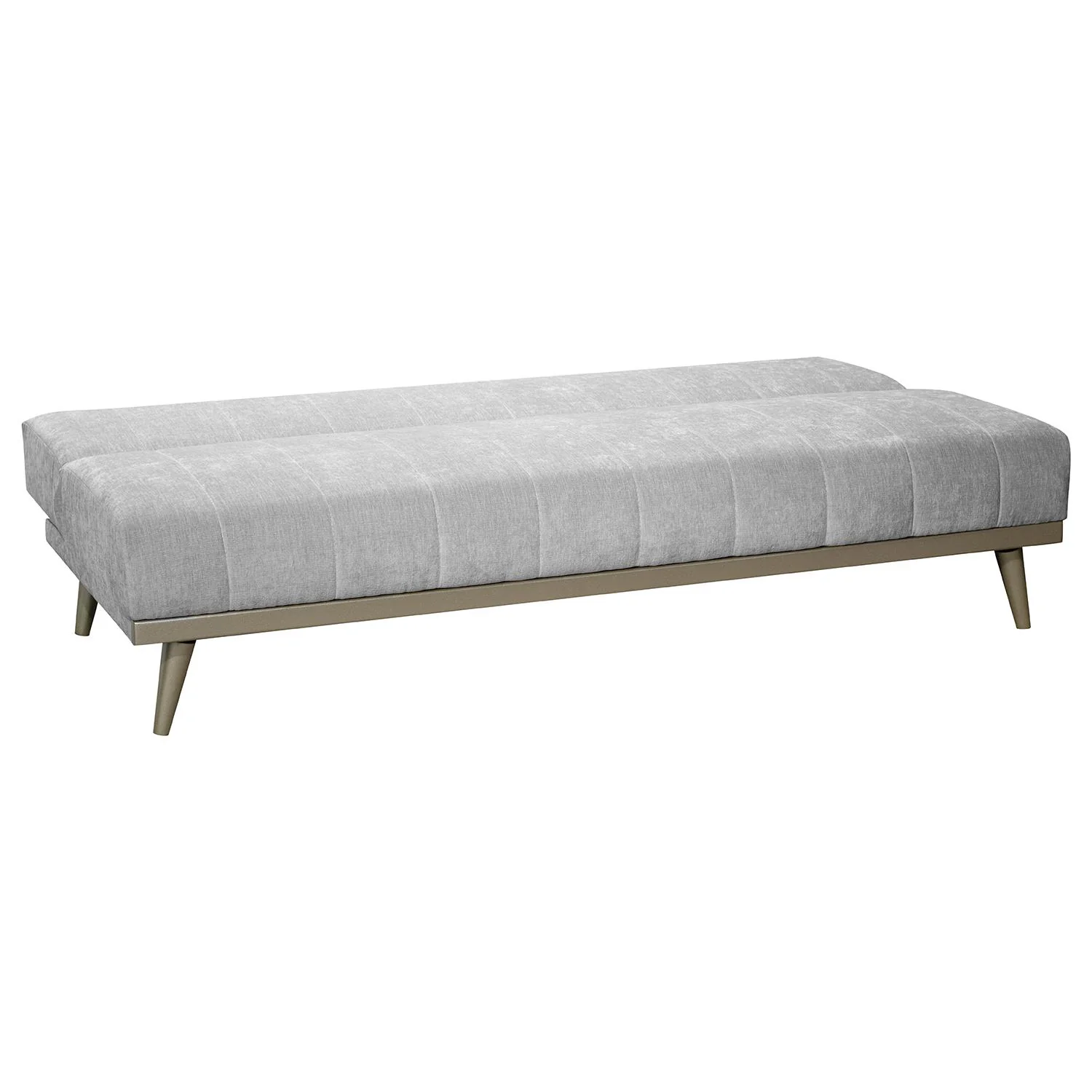Sofá Cama Denzel Chenille Ainoa Plata, Champaña - Image 6