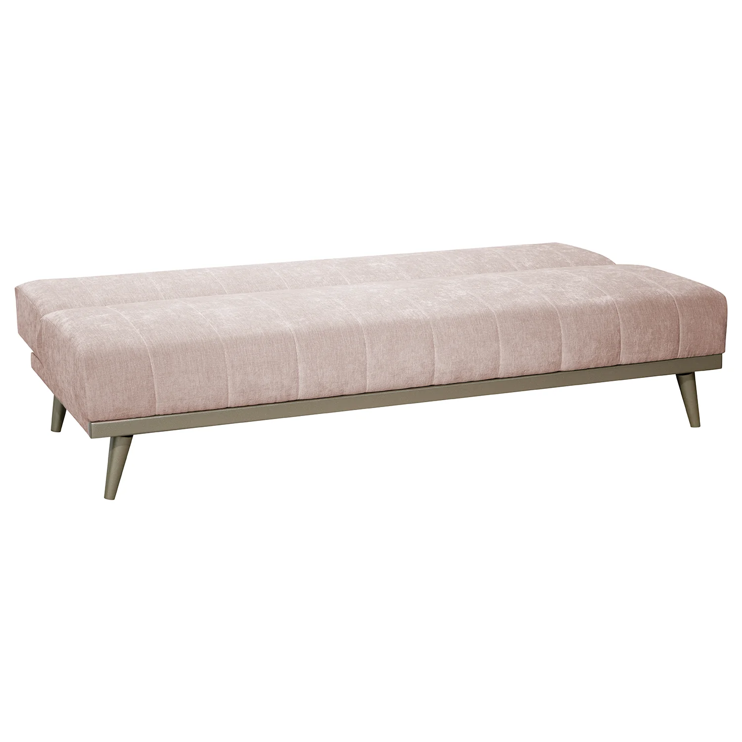 Sofá Cama Denzel Chenille Ainoa Rosa, Champaña - Image 5