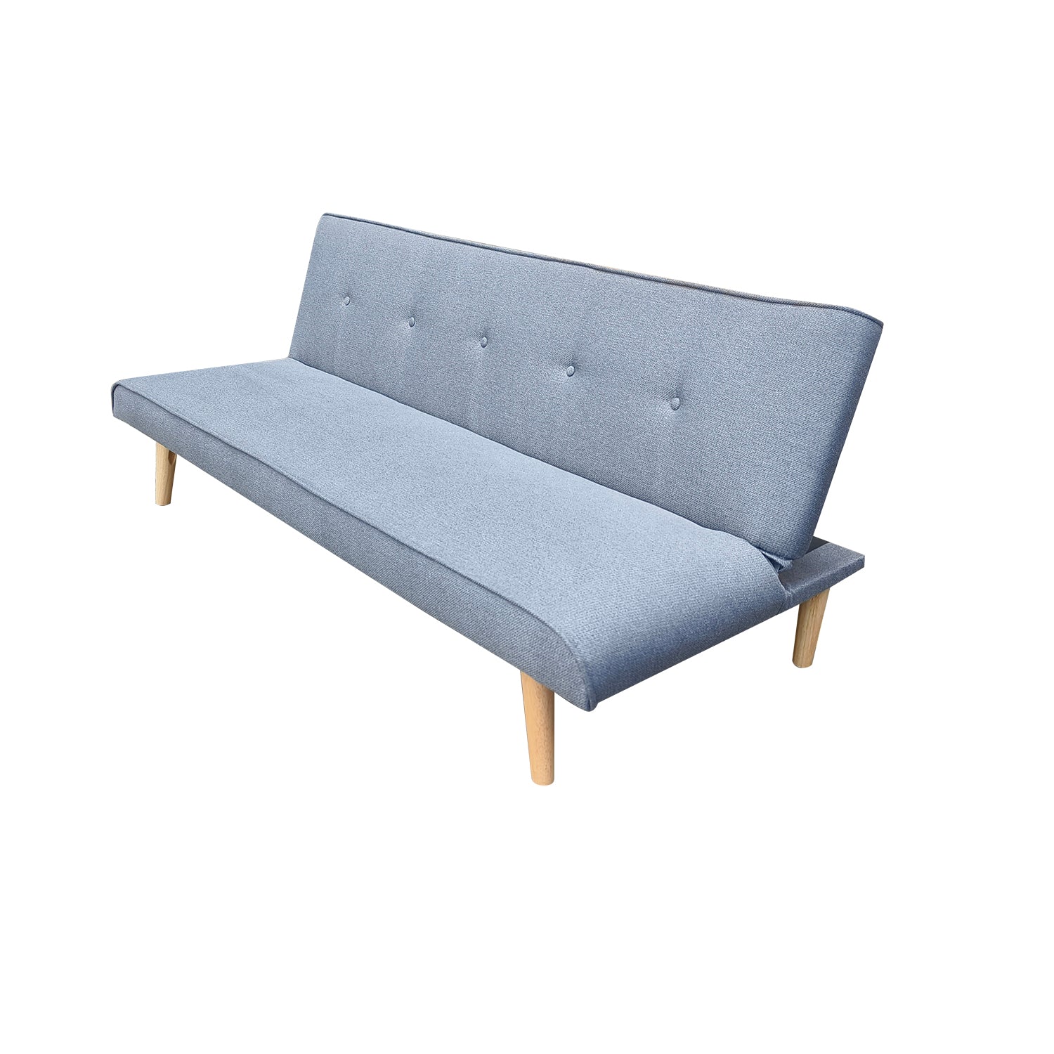 Sofá Cama Gabi Microfribra Plomo - Image 6
