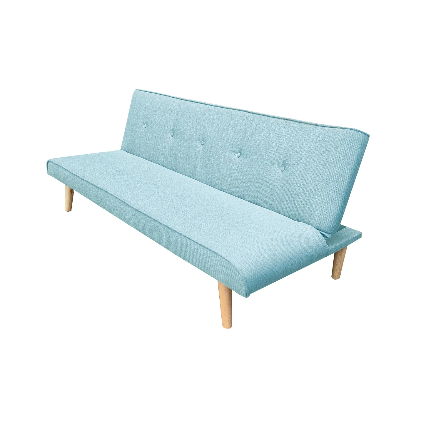 Sofá Cama Gabi Microfribra Turquesa - Image 3