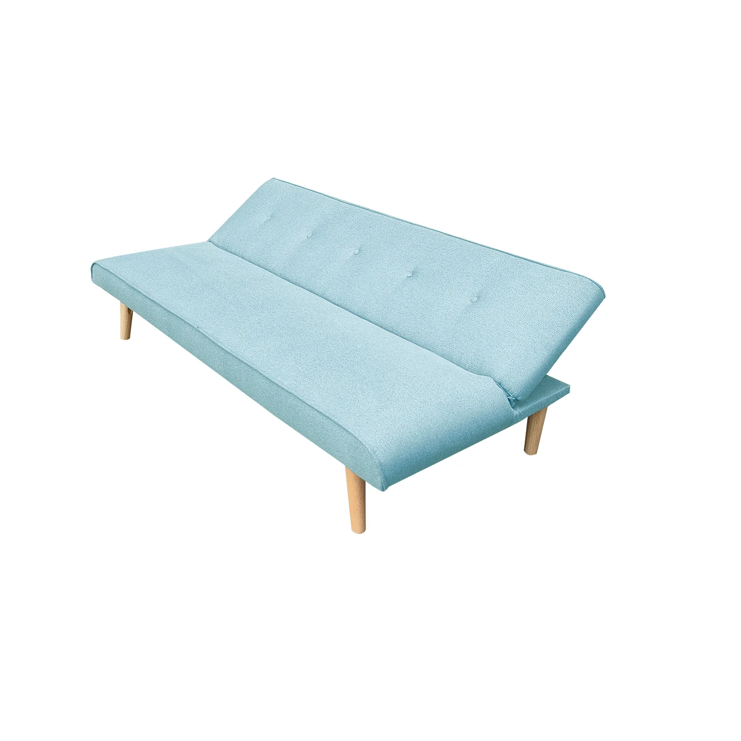 Sofá Cama Gabi Microfribra Turquesa - Image 4