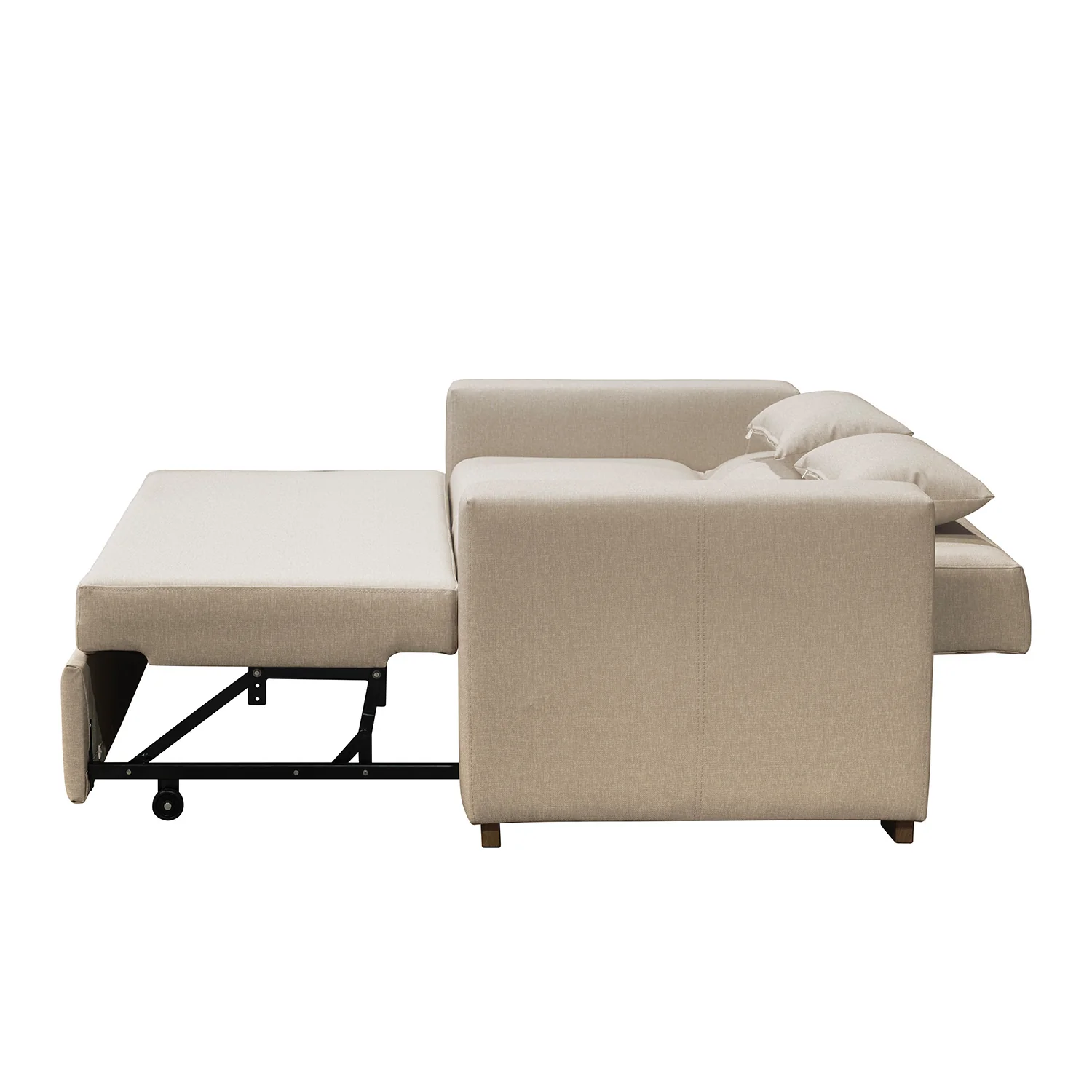 Sofá Cama Viena Eurolino Marbella Marfil, Natural 140 - Image 10