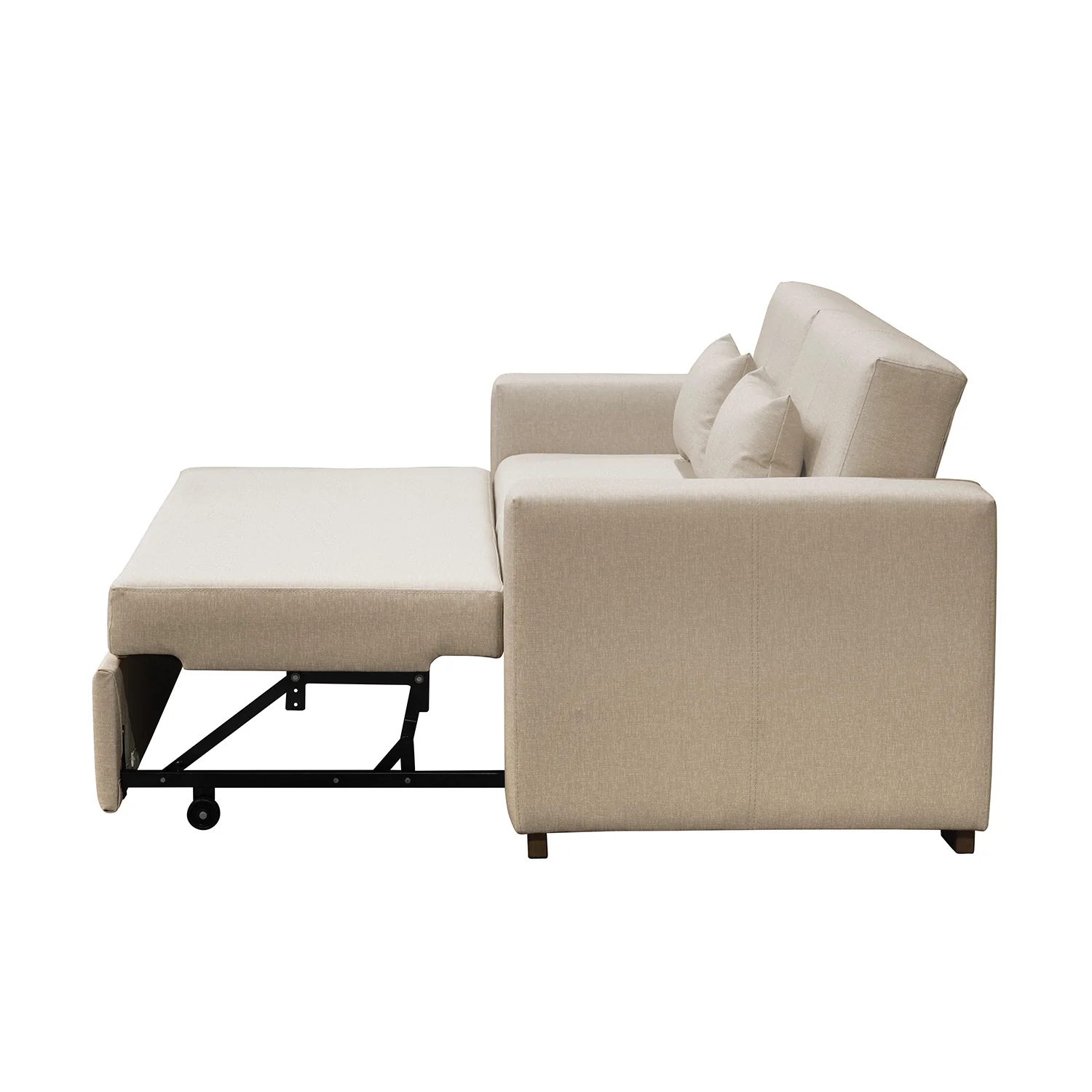 Sofá Cama Viena Eurolino Marbella Marfil, Natural 160 - Image 10