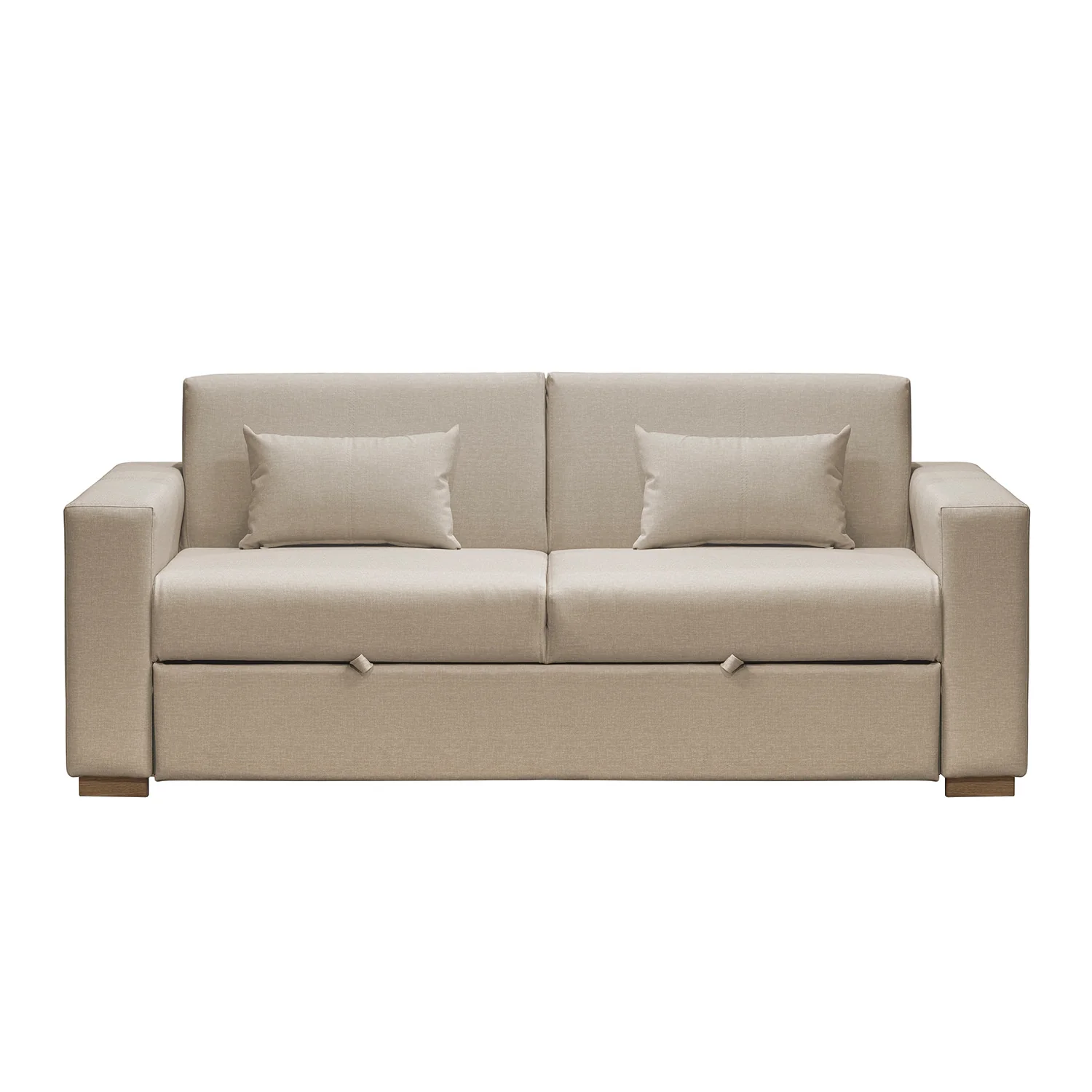 Sofá Cama Viena Eurolino Marbella Marfil, Natural 160 - Image 3