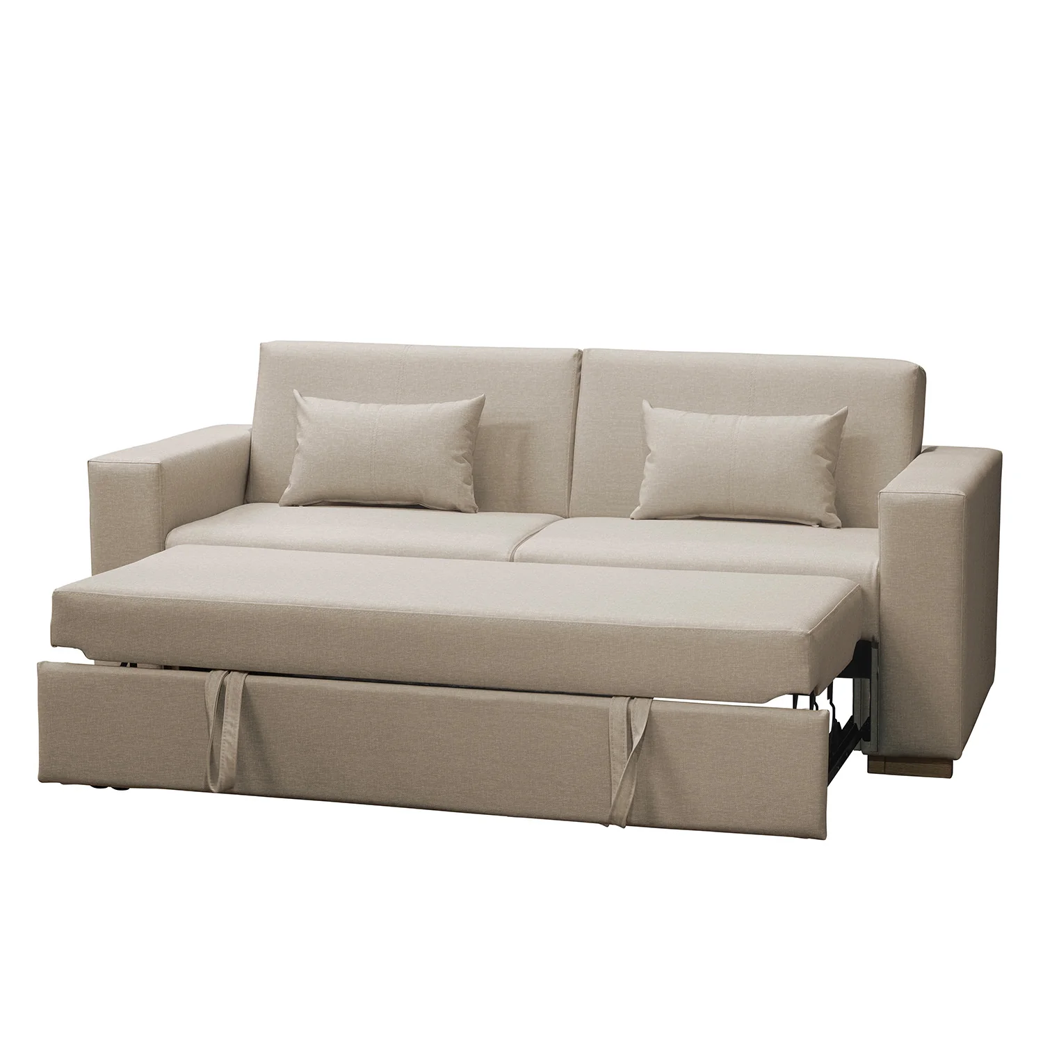 Sofá Cama Viena Eurolino Marbella Marfil, Natural 160 - Image 4