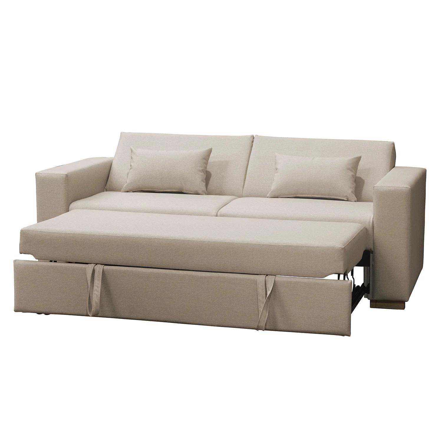 Sofá Cama Viena Eurolino Marbella Marfil, Natural 160 - Image 5