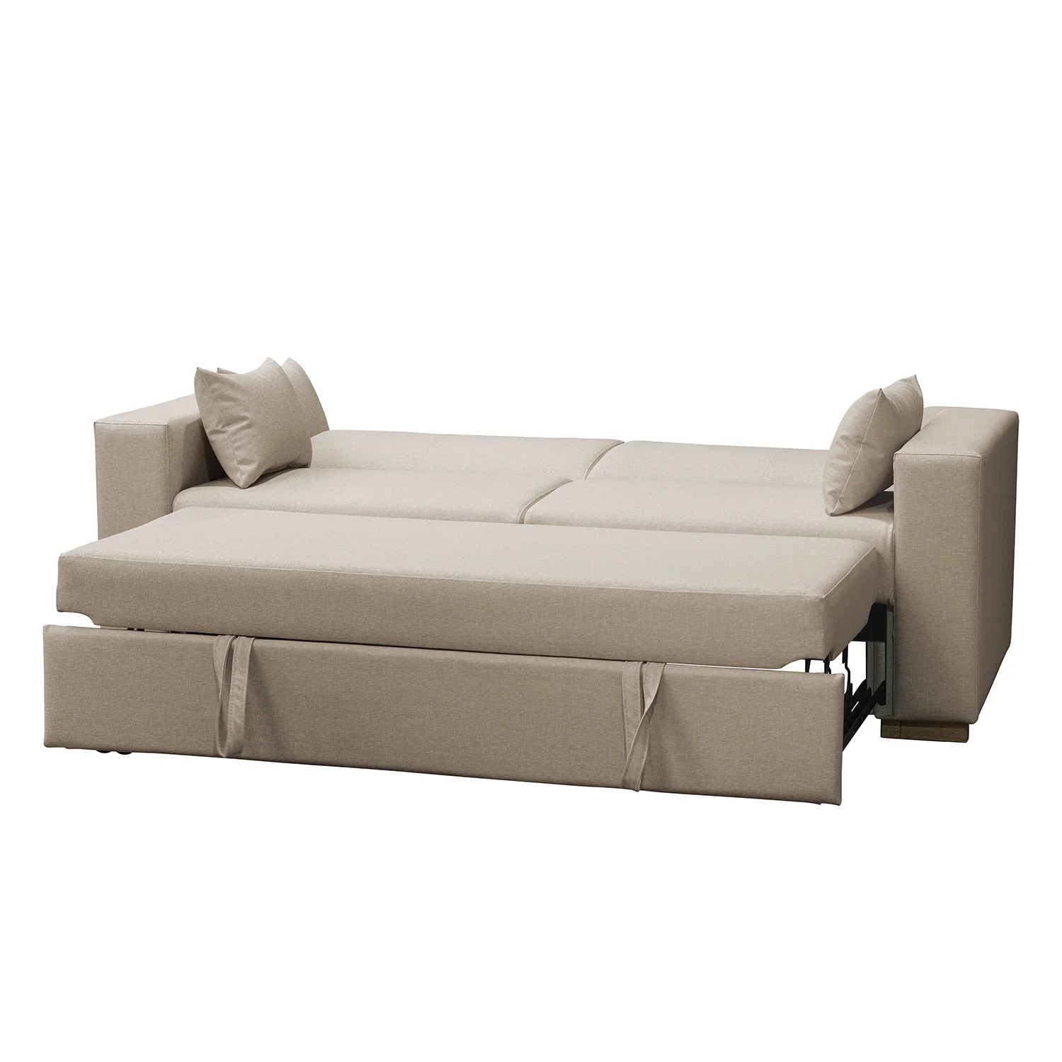 Sofá Cama Viena Eurolino Marbella Marfil, Natural 160 - Image 6
