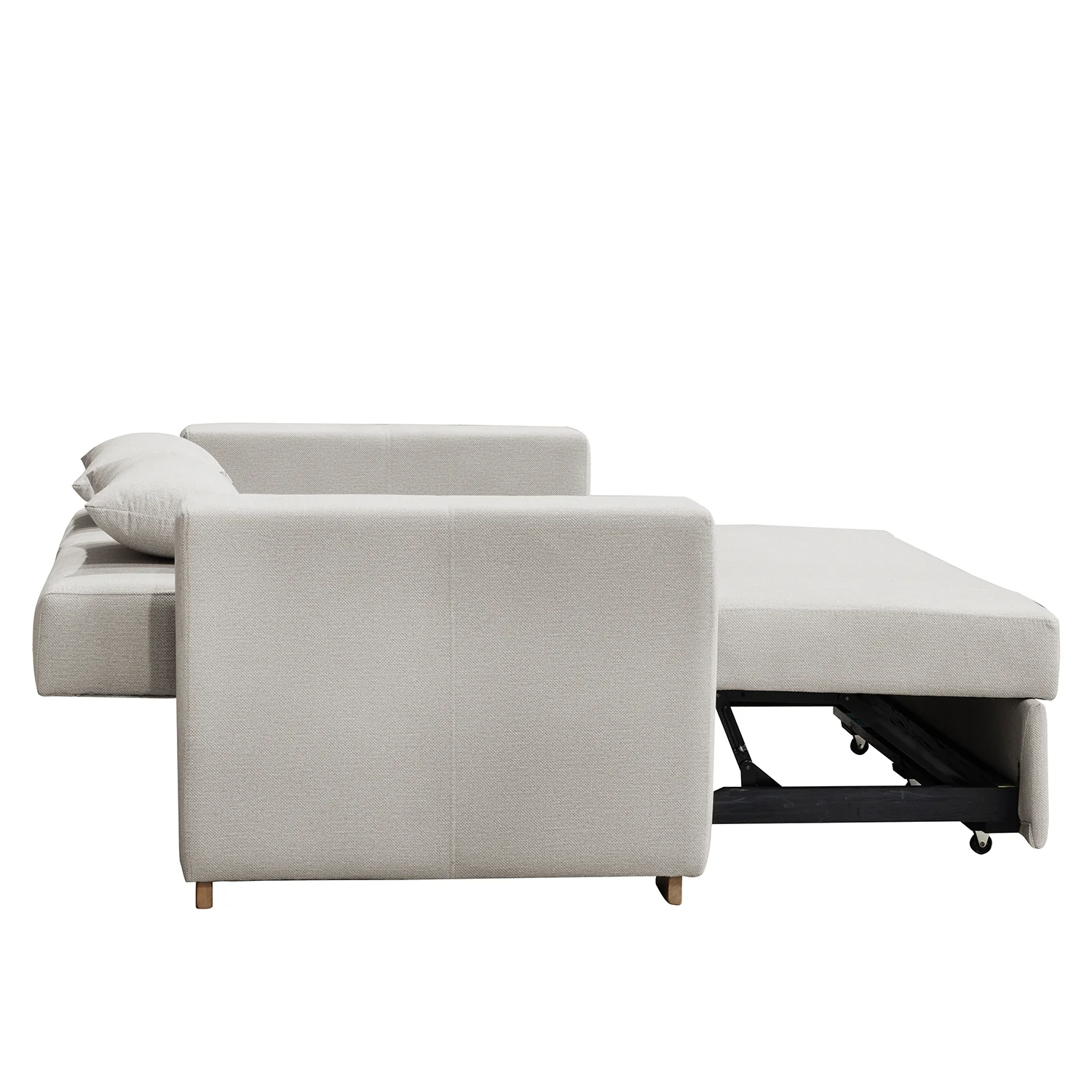 Sofá Cama Viena Lino Verona Beige, Natural 140 - Image 9