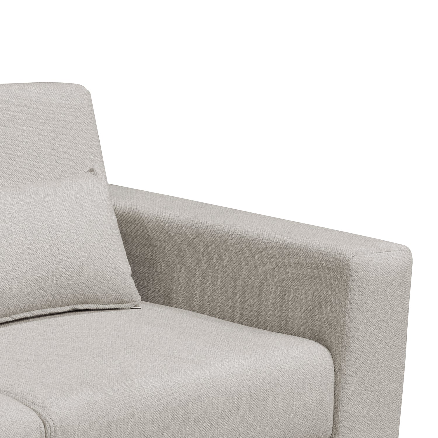 Sofá Cama Viena Lino Verona Beige, Natural 160 - Image 9