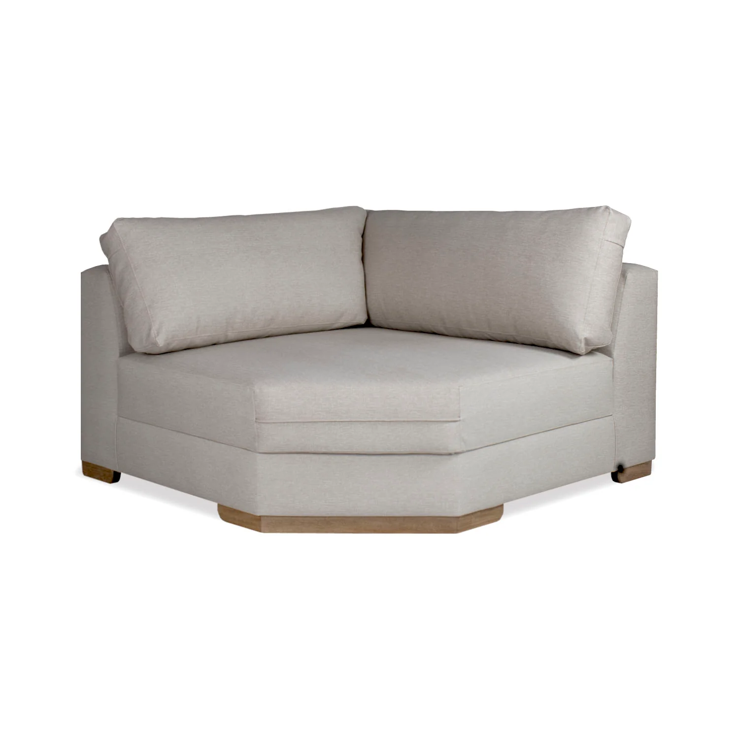 Sofá En L Ivory Eurocuero Marbella Marfil, Natural - Image 2