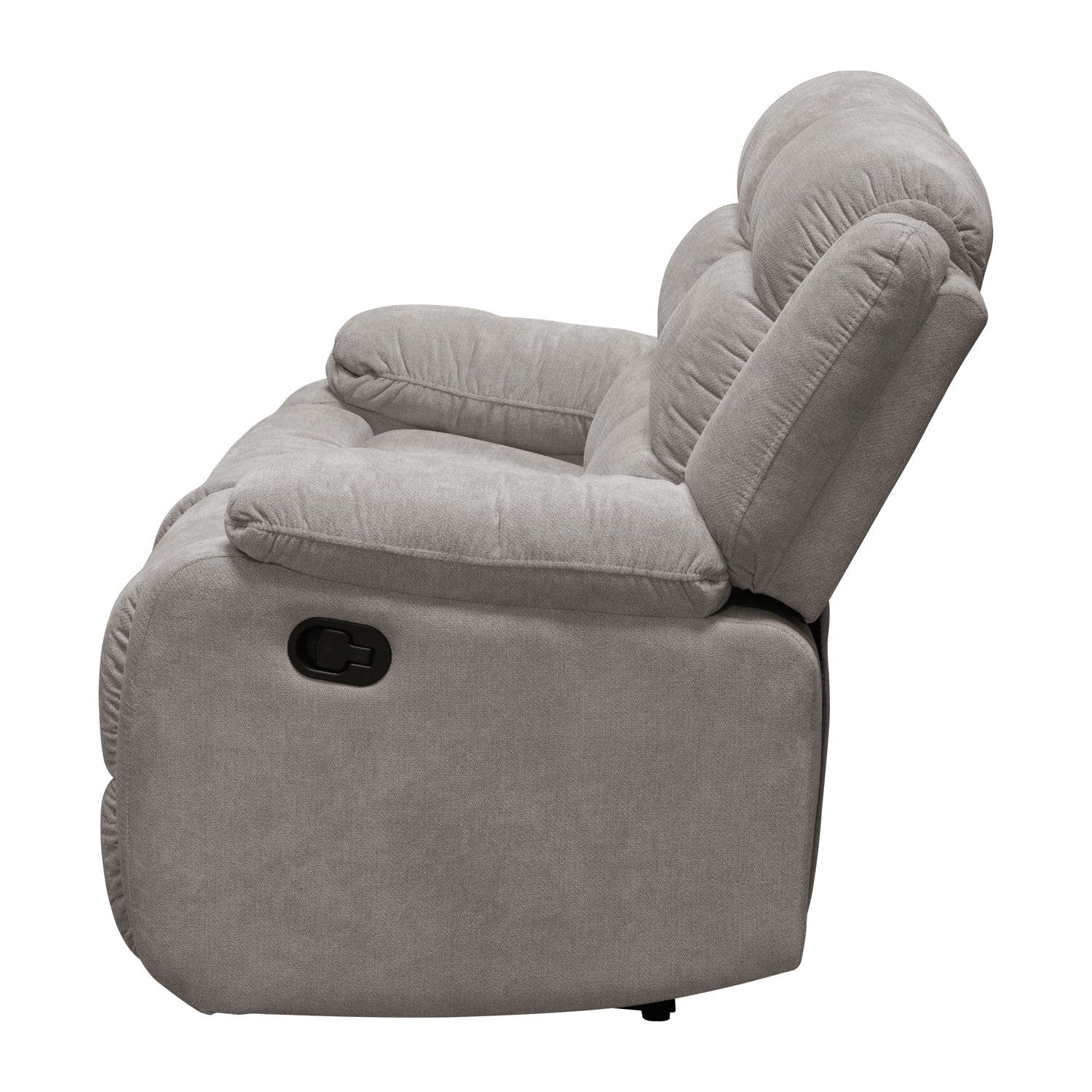 Sofá Reclinable 2 Puestos Nico Microfibra Beige - Image 4
