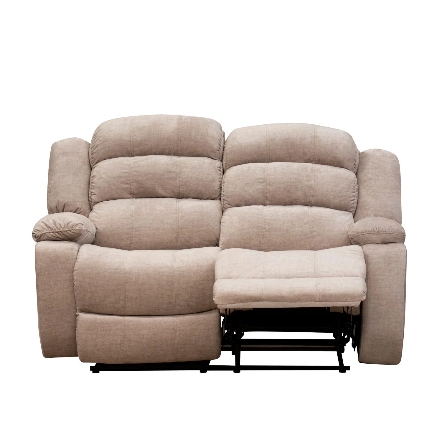 Sofá Reclinable 2 Puestos Nico Velvet Atlas Almond - Image 5