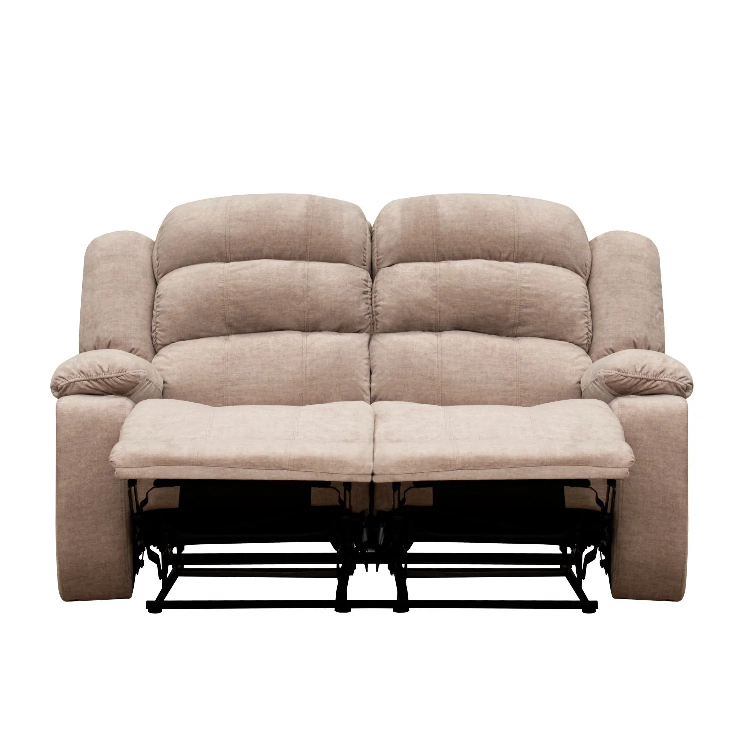 Sofá Reclinable 2 Puestos Nico Velvet Atlas Almond - Image 6