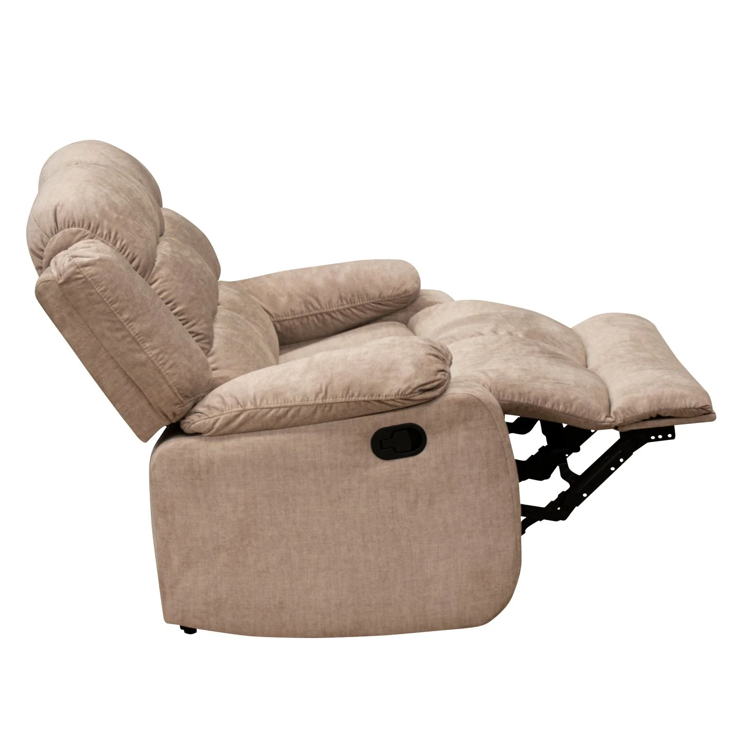 Sofá Reclinable 2 Puestos Nico Velvet Atlas Almond - Image 7