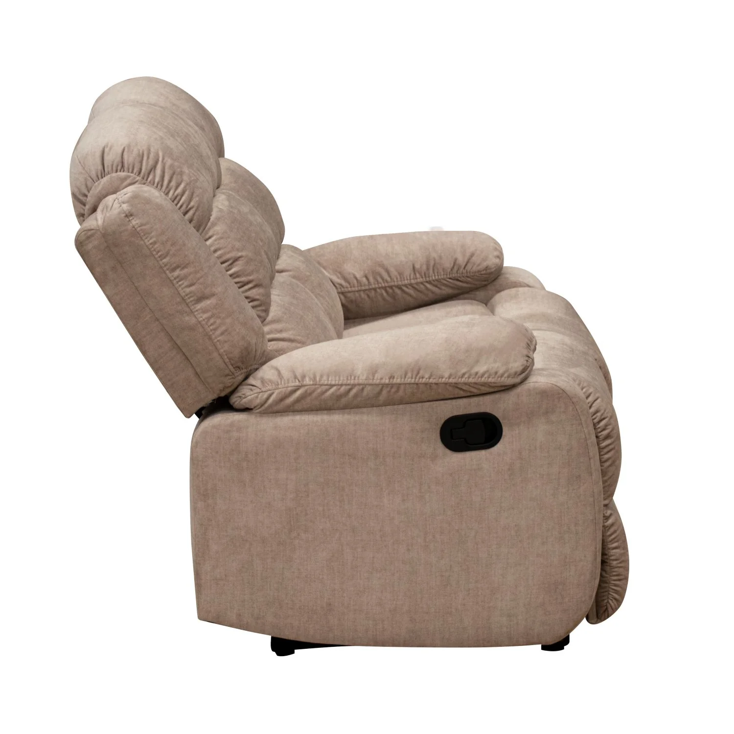 Sofá Reclinable 2 Puestos Nico Velvet Atlas Almond - Image 9