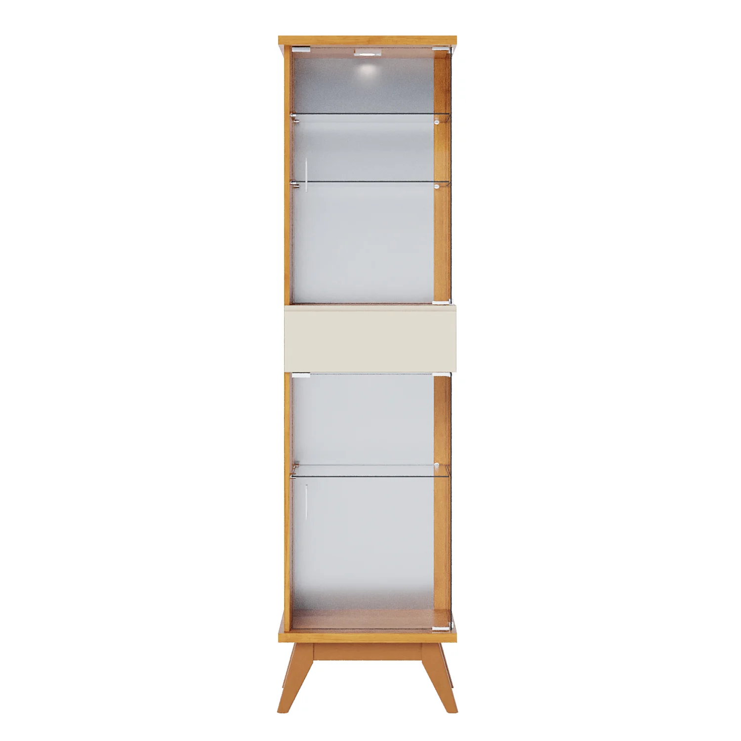 Vitrina Ines 48X183X41 Natural, Off White - Image 4